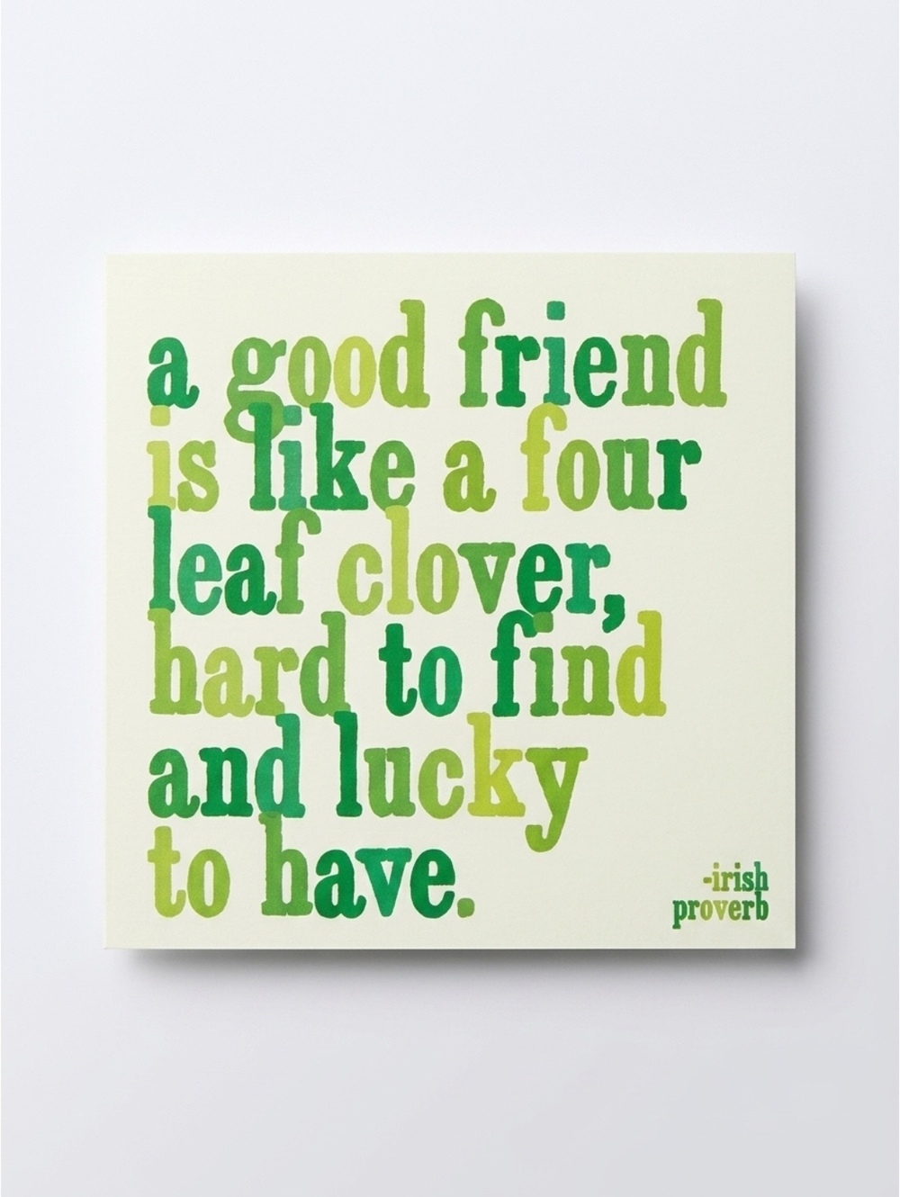 Quotable Magnets Irish Proverb Friendship Quote Magnet